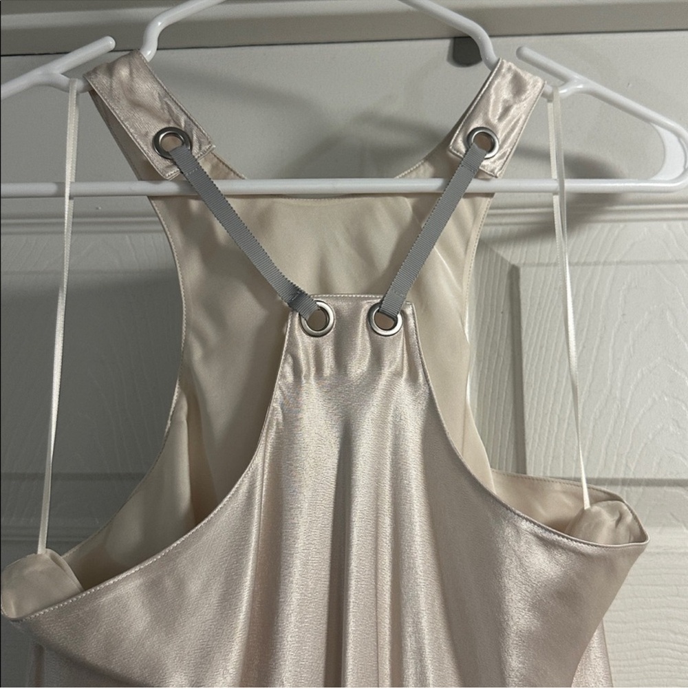 LAMB CHAMPAGNE FLOWY TOP SZ 6